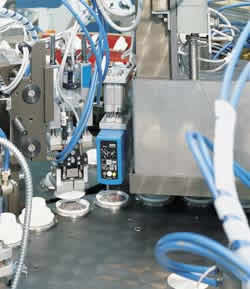 Füllstandskontrolle von Granulat in Wasserfiltern
